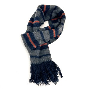 Ladies' Winter Luxury <b>Wool</b> Classic Christmas <b>Scarf</b> Custom Pattern OEM Unisex Knit Lightweight Reversible Long Warm Soft Jacquard - Product Image 2