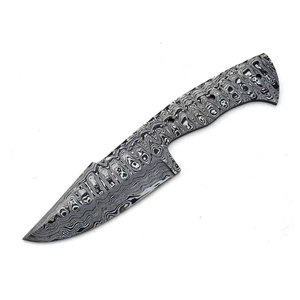 Lame vierge en acier Damas, faite à la main, à motif, matériau de fabrication sur mesure, lame vierge en acier Damas de qualité supérieure - Product Image 6