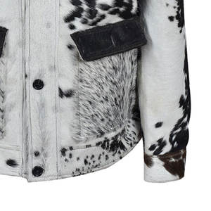 Vestes en cuir de vachette fabriquées au Pakistan, vente en gros, vestes en cuir véritable pour hommes sur mesure, veste d'hiver en cuir de vachette - Product Image 6