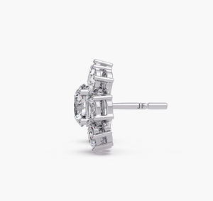 Pendientes de Diamantes Cultivados en Laboratorio a Precio de Fábrica, Certificados por IGI, Joyería Personalizada para Mujer, Corte Brillante, Claridad VVS, Color F, Oro - Product Image 4