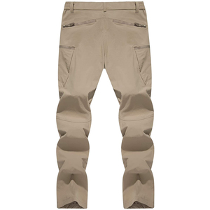Outdoor Hiking Nylon Quick Dry Cargo Pants Casual <b>Work</b> <b>Trousers</b> Summer Lightweight <b>Trousers</b> Mens Tactical Fishing Pants - Product Image 5