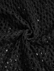 ผ้าคลุมชายหาดถักโครเชต์ลายตาข่ายสำหรับผู้หญิง - Product Image 4
