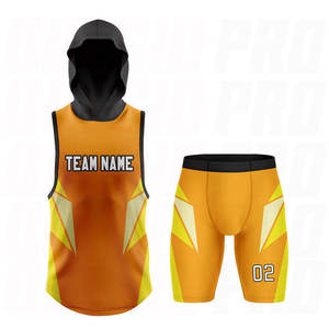 Uniformes de flag football haut de gamme entièrement imprimés par sublimation, tenues d'entraînement d'équipe, ensembles d'uniformes entièrement personnalisés, meilleur rapport qualité-prix, légers - Product Image 5