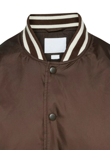 Vestes de baseball en satin respirantes, brodées sur mesure, grandes tailles, pour hommes, style Letterman, pour le basketball. - Product Image 3