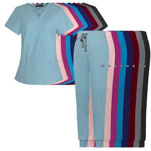 Vente en gros d'uniformes médicaux personnalisés avec logo pour médecins et infirmières, ensembles d'uniformes d'hôpital, uniformes médicaux pour femmes, ensembles de blouses élégantes - Product Image 2