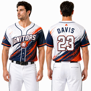 Uniforme de Béisbol Juvenil Personalizado, Estilo Americano, Blanco, Ropa Deportiva Estampada, de Alta Calidad, Transpirable y Ecológica - Product Image 5