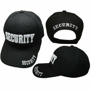 หมวกเบสบอลปักตัวอักษรสีขาว 3 มิติ รุ่น Security (RAM) - Product Image 1