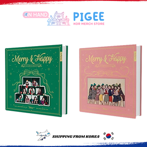TWICE - REEDICIÓN DEL PRIMERO ÁLBUM [MERRY & HAPPY] ÁLBUM DE KPOP MÁS VENDIDO EN COREA - Product Image 2