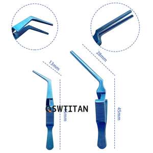Pinza de Sujeción Vascular Arterial con Puntas Atraumáticas de Acero Inoxidable, Instrumentos Quirúrgicos Oftálmicos de Dentavex - Product Image 4