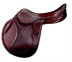 Silla de Montar Inglesa de Cuero Premium, Ligera y Duradera, para Salto, Entrenamiento y Uso Profesional - Product Image 1