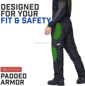 Pantalones de Motociclismo con Protección CE, Malla Textil, Pantalones de Protección para Moto, Equipo de Turismo, Impermeables, Resistentes al Viento y Transpirables - Product Image 5