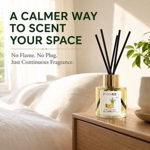 Lemon Verbena <b>Reed</b> <b>Diffuser</b> Set 50ml Glass Bottle Home Fragrance Decor OEM Wholesale - Product Image 2