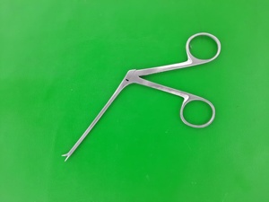 Ciseaux miniatures Bellucci pour la coupe, instruments chirurgicaux ORL miniatures avec lame en acier inoxydable, pointe acérée, manche en acier - Product Image 3