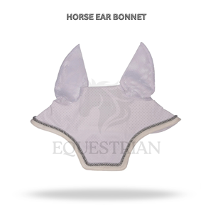 Horse Fly Veil Ear <b>Bonnet</b> Mesh Material Customized Equestrian Tools Protection for Riding Competition Training Use ET-HI-554 - Product Image 2