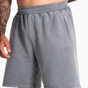 Shorts de sport décontractés taille haute 100 % coton avec logo personnalisé, écologiques, séchage rapide, respirants, côtelés, sans coutures, pour le yoga et le cyclisme - Product Image 2