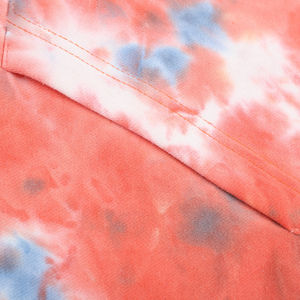 Vente en gros usine – Sweat à capuche polaire tie-dye personnalisé pour homme, le plus vendu – Sport d'hiver, séchage rapide et respirant, mélange polyester/coton - Product Image 2