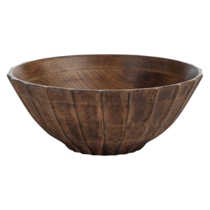 Handmade 100% Natural Mango Wood Bowl For Salad Fruit Bowl <b>Pasta</b> Bowl For Dining Table Center Piece For Table Top Decor - Product Image 6