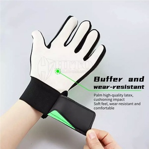 Gants de gardien de but de football à double paume Meilleures ventes Gants de gardien de but de football en cuir Nouveau stock - Product Image 5