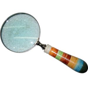 Artesanía India al por mayor Color bronce Metal Vintage diseño ojo vidrio nuevo diseño 2025 buena calidad lupa aspecto antiguo - Product Image 1