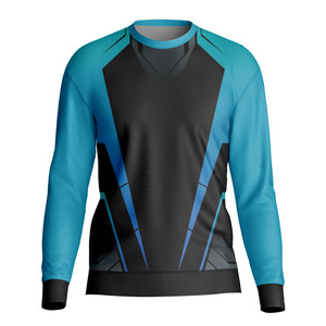 Nueva Camiseta de Manga Larga para Hombre, 300g, Corte Regular, Cuello Redondo, Marca Moderna, 100% Algodón Tejido - Product Image 3