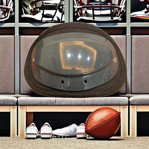 แผ่นรองไหล่อเมริกันฟุตบอลวัสดุ EVA สำหรับการป้องกัน - Product Image 3