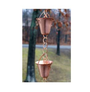 Chaîne de pluie en fer moderne pour embellir les bâtiments contemporains avec des solutions décoratives de gestion des eaux pluviales - Product Image 4