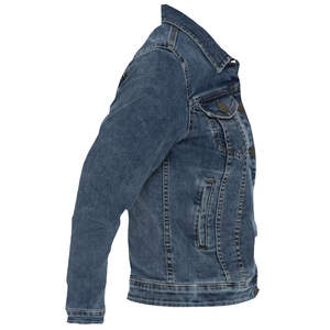 Veste en jean pour homme – Qualité supérieure pour l'automne – Vente en gros de vestes en jean pour homme – Design personnalisé – Confort optimal - Product Image 3