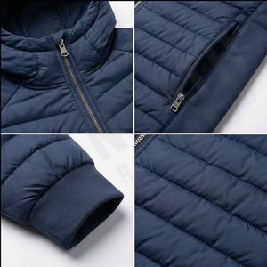 เสื้อแจ็กเก็ตบอมเบอร์หนังผู้ชายแบบปรับแต่งได้สไตล์ฮิปฮอประบายอากาศและกันน้ำได้สำหรับฤดูหนาว - Product Image 4