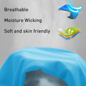 Chemises polo actives pour hommes personnalisées, vêtements de sport respirants, vêtements d'équipe légers, fabricant au Pakistan - Product Image 5