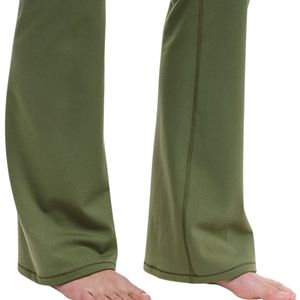 Pantalon de yoga évasé taille haute pour femme, leggings de fitness extensibles, collants de sport respirants, tenue de sport confortable pour la gym et la course, OEM - Product Image 6