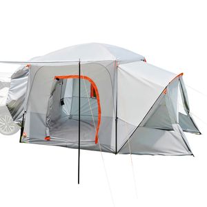 Tenda da Campeggio per SUV 5-9 Persone 13x10 FT, Tenda per Portellone Posteriore 3 Stagioni con Finestre Ventilate e Doppio Strato Impermeabile PU2000mm - Product Image 1
