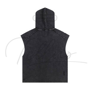Sudaderas sin mangas para hombre al por mayor, sudaderas personalizadas para gimnasio, sudaderas de entrenamiento para hombre, ropa de gimnasio, sudaderas personalizadas de moda para hombre - Product Image 2