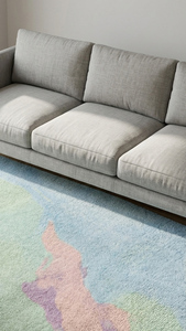 High Quality Hand Tufted Abstract High Pile Modern Area Rug Pet & Eco Friendly Extra <b>Thick</b> - Product Image 2