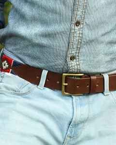 เข็มขัดโปโลหนังทอสไตล์อาร์เจนตินาคุณภาพสูง น้ำหนักเบา ผลิตตามสั่ง ขายส่ง พร้อมงานปักมือแบบกาวโช RUB - Product Image 3