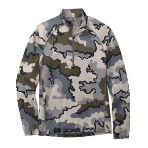 <b>Men</b> Camo Hunting <b>Base</b> <b>Layer</b> 1/4 Zip Long Sleeve Performance Shirt Breathable Quick Dry Thermal Underwear Outdoor Camouflage Tops - Product Image 3