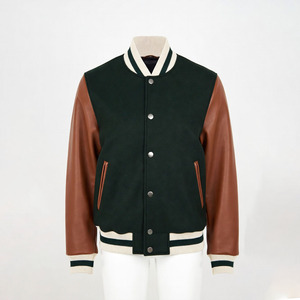 Classic Varsity <b>Jacket</b> Men Women Letterman Style College Bomber Coat Casual Streetwear Fashion Outerwear - Product Image 1