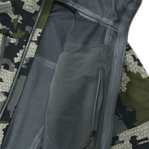 Veste de chasse camouflage imperméable pour homme, tissu silencieux, softshell tactique à capuche, parka camouflage, vêtements d'extérieur pour la pêche et la randonnée - Product Image 3