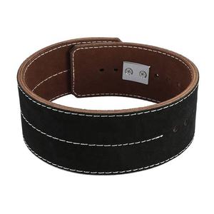 Ceinture de Soutien Lombaire en Cuir de Vachette 10mm pour Musculation, Respirante, Unisexe, Sécurité Fitness, Vente en Gros 2023 - Product Image 5