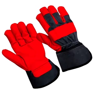 Guantes de Seguridad de Cuero Vacuno Granulado, Antivibración y Antiestáticos, para Protección de Manos en la Industria, Construcción y Jardinería, en Oferta - Product Image 2