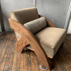 Diseño moderno de madera de teca Japandi - Product Image 1