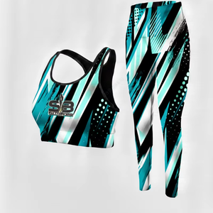 women yoga set best quality sublimation and fabric - Product Image 1