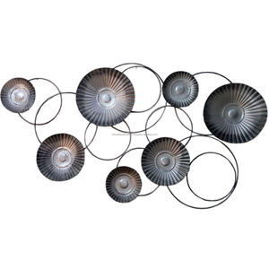 Decoration Circles <b>Wall</b> Metal Designer Modern Irregular Shape <b>Wall</b> <b>Art</b> - Product Image 5