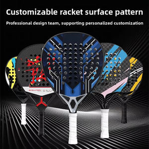 Raqueta de Pádel Premium de Fibra de Carbono 18K con Núcleo de Espuma EVA para Todos los Niveles de Habilidad y Deportes al Aire Libre - Product Image 4