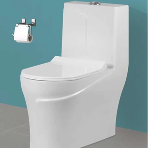 Armario de baño de una pieza con dimensiones de 775x385x680 mm, con sifón en S de 225 mm y un increíble sistema de descarga. - Product Image 1