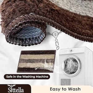 Gazon artificiel moderne personnalisé, écologique, antidérapant, imperméable, lavable, avec support en PVC, à poils coupés, couleur unie, fabriqué à la machine - Product Image 4