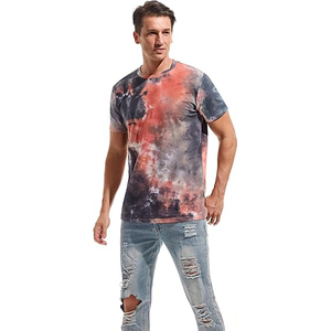 Casual Loose Fit 100% Cotton Men's Crew Neck Plain T <b>Shirt</b> Short Sleeve Wholesale Factory Direct Europe Markets - Product Image 6