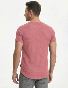 Camiseta de Moda Premium para Hombre, Logotipo Bordado Personalizado, Cuello Redondo, Algodón, Ropa Casual de Alta Calidad, Fabricante de Prendas al por Mayor - Product Image 3