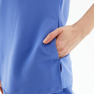 Wholesale Nurse <b>Scrubs</b> Uniform Polyester Rayon Spandex Breathable Hospital Medical <b>Scrub</b> <b>Set</b> XS–6XL - Product Image 3