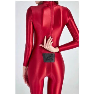 Tenue de danse en spandex brillant de qualité supérieure pour femmes – Confortable, durable, service OEM de pointe pour la gymnastique et les spectacles de danse - Product Image 5