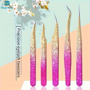 Premium Coated Eyelash Extension Tweezers, Non-Slip Professional Fiber Tip Lash Tools Custom Wholesale Tweezer for Salon - Product Image 5